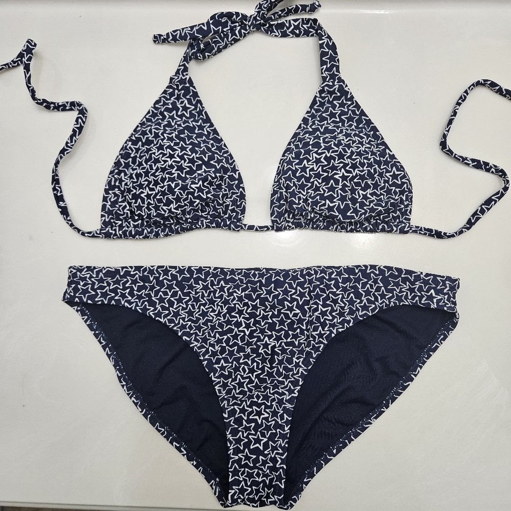 GAP Triangle Bikini set (Stars dark indigo) - Navy blue, Size M